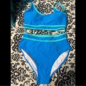 Blooming Jelly Blue Swim Set